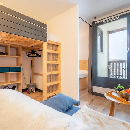 Appartement Balcony Ski-in Ski-out With View In Centre Of