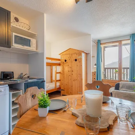 Appartement Balcony Ski-in Ski-out With View In Centre Of Val Thorens