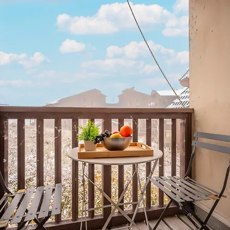 Balcony Ski-in Ski-out With View In Centre Of Appartement *