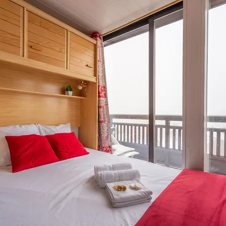 Appartement Balcony Ski-in Ski-out With View In Centre Of